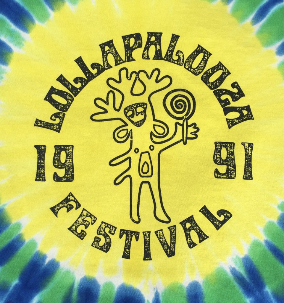 Live Printing -Lollapolooza Rock and Recycle