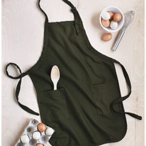 Q-Tees - Full-Length Apron with Pockets - Q4350