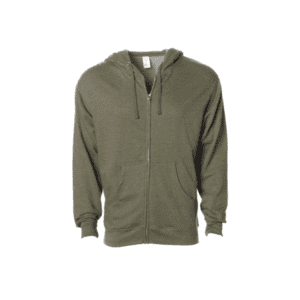 Midweight Full-Zip Hooded Sweatshirt - SS4500Z