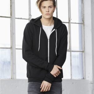BELLA + CANVAS - Unisex Sponge Fleece Full-Zip Hoodie - 3739