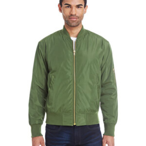 Threadfast Apparel Unisex Bomber Jacket