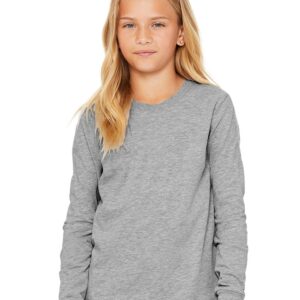 BELLA + CANVAS - Youth Jersey Long Sleeve Tee - 3501Y