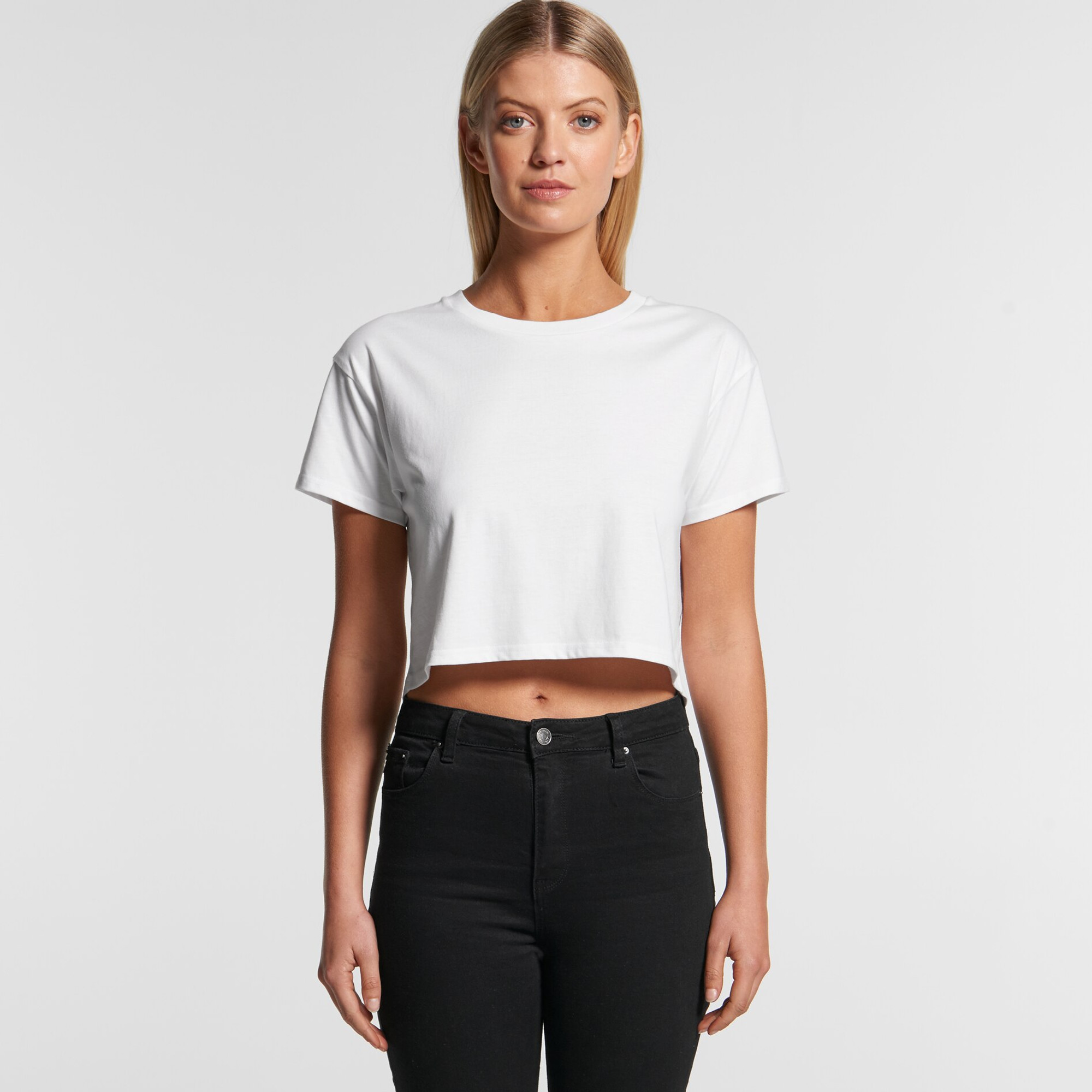AS COLOUR WO'S CROP TEE - 4062