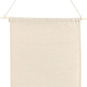 Blank Canvas Banners - Includes Wooden Hanger