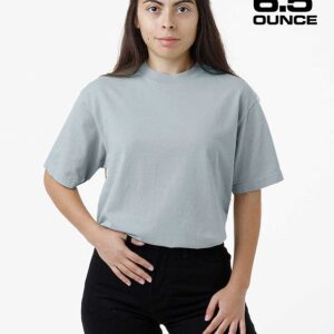 "Los Angeles Apparel 1801GD S/S Grmnt Dye Crew Neck 6.5oz"