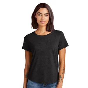 Allmade® Women’s Relaxed Tri-Blend Scoop Neck Tee