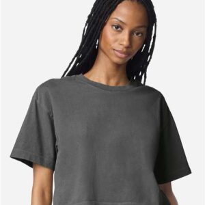 AA Women's Garment-Dyed Heavyweight Cropped Tee