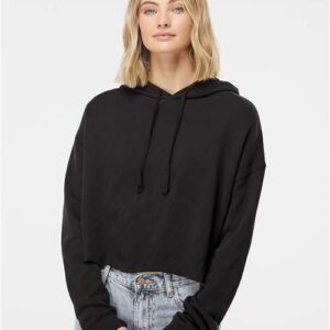 Independent trading Co women's light weight crop hooded