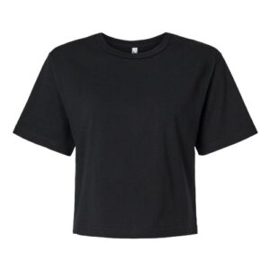American Apparel - Women's Fine Jersey Mid-Length Boxy Tee - 102
