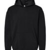 American Apparel - Unisex ReFlex Fleece Hoodie Sweatshirt - RF498 - Black